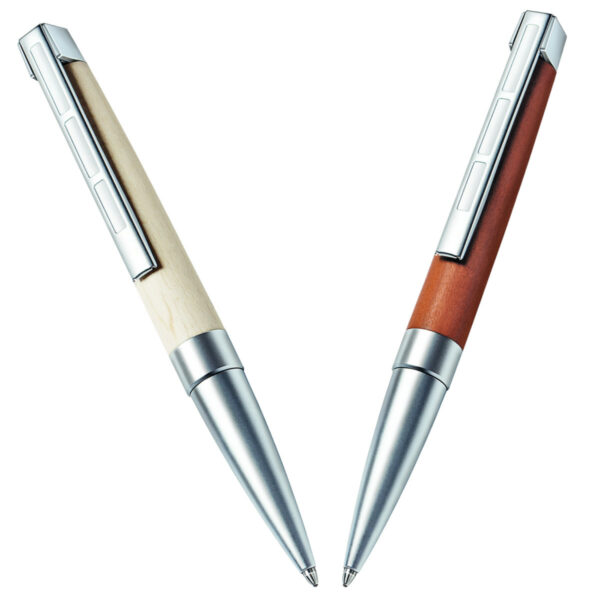 Überblicksbild zu den Kugelschreiber Lignum von Staedtler bei MiaSkribo. / Photo from the biro Lignum by Staedtler at MiaSkribo.