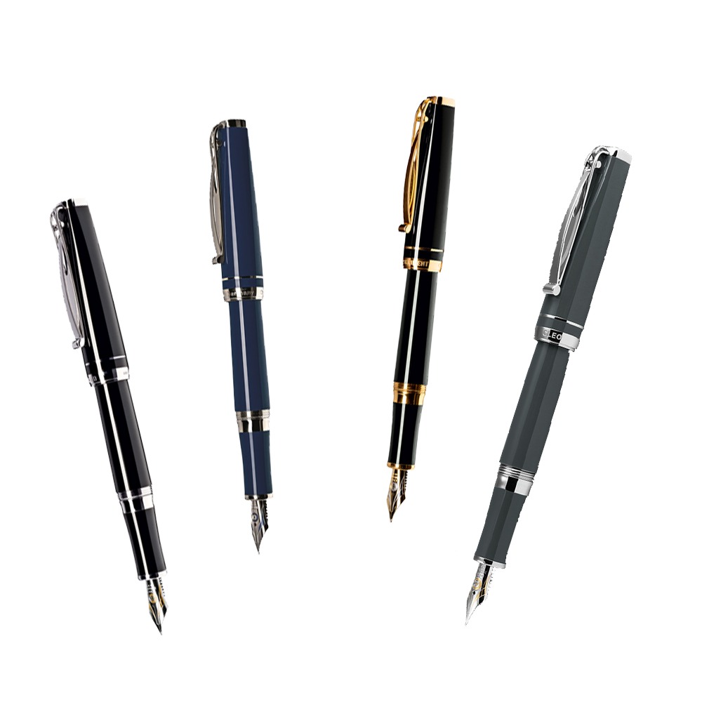 Die Füller der Linie Skribent von Cleo Skribent. Die Füllfederhalter Skribent von Cleo Skribent - erhältlich in vier Farbvarianten und vier Federbreiten bei MiaSkribo