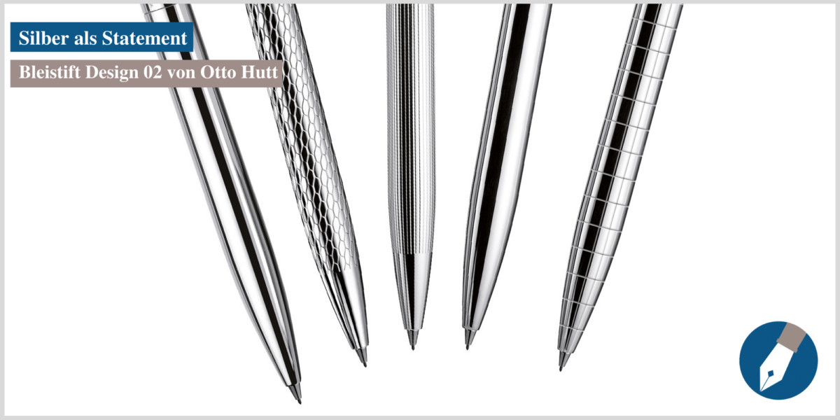 Der Bleistift Design 02 von Otto Hutt - jetzt bei MiaSkribo online erhältlich.