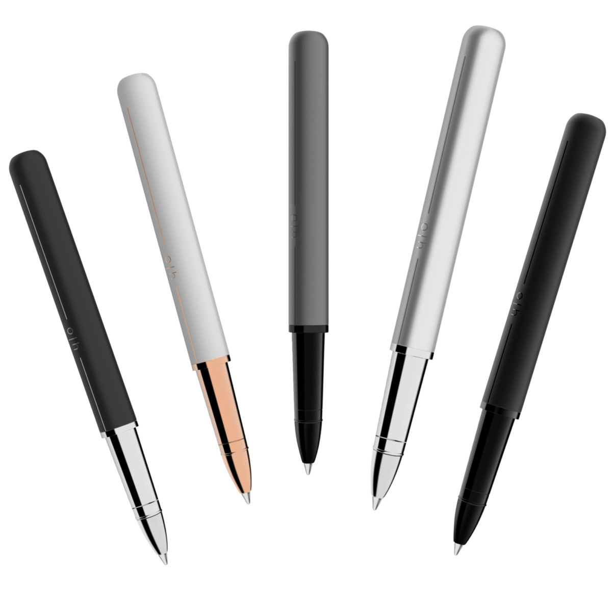 Tintenroller der Linie Design 03 von Otto Hutt. Tintenroller der Linie Design 03 von Otto Hutt.