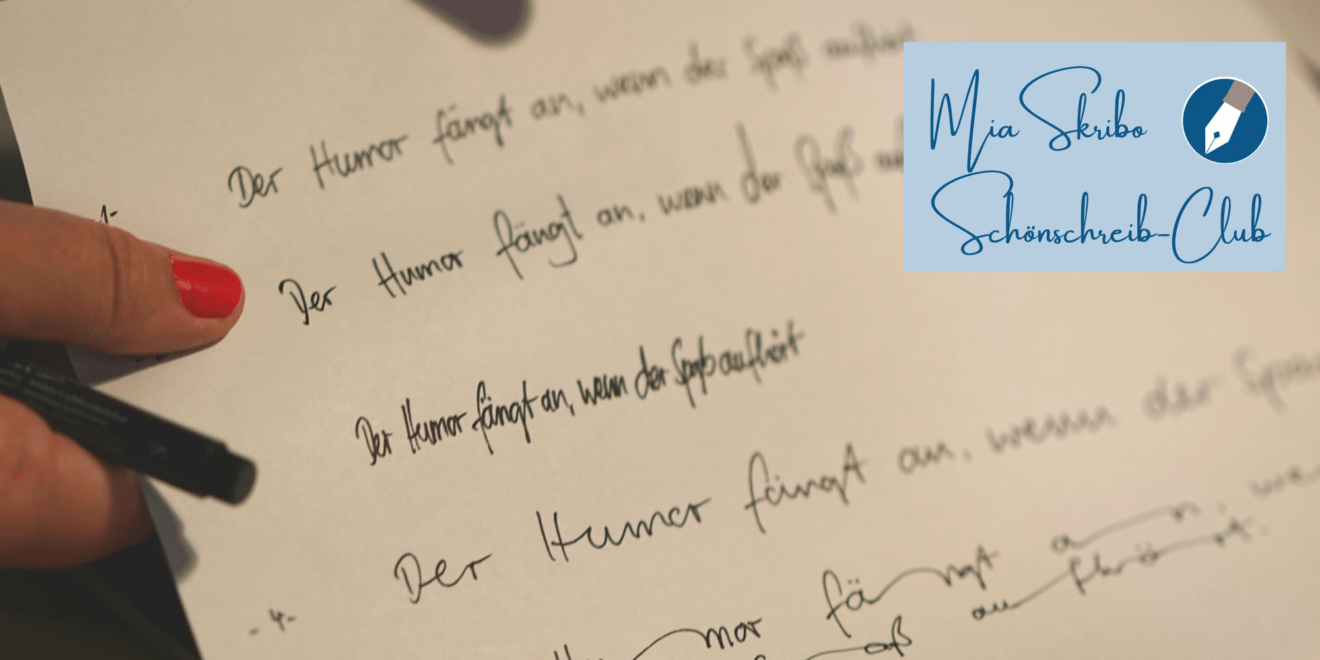 Nun startet der Schönschreib-Club bei MiaSkribo.