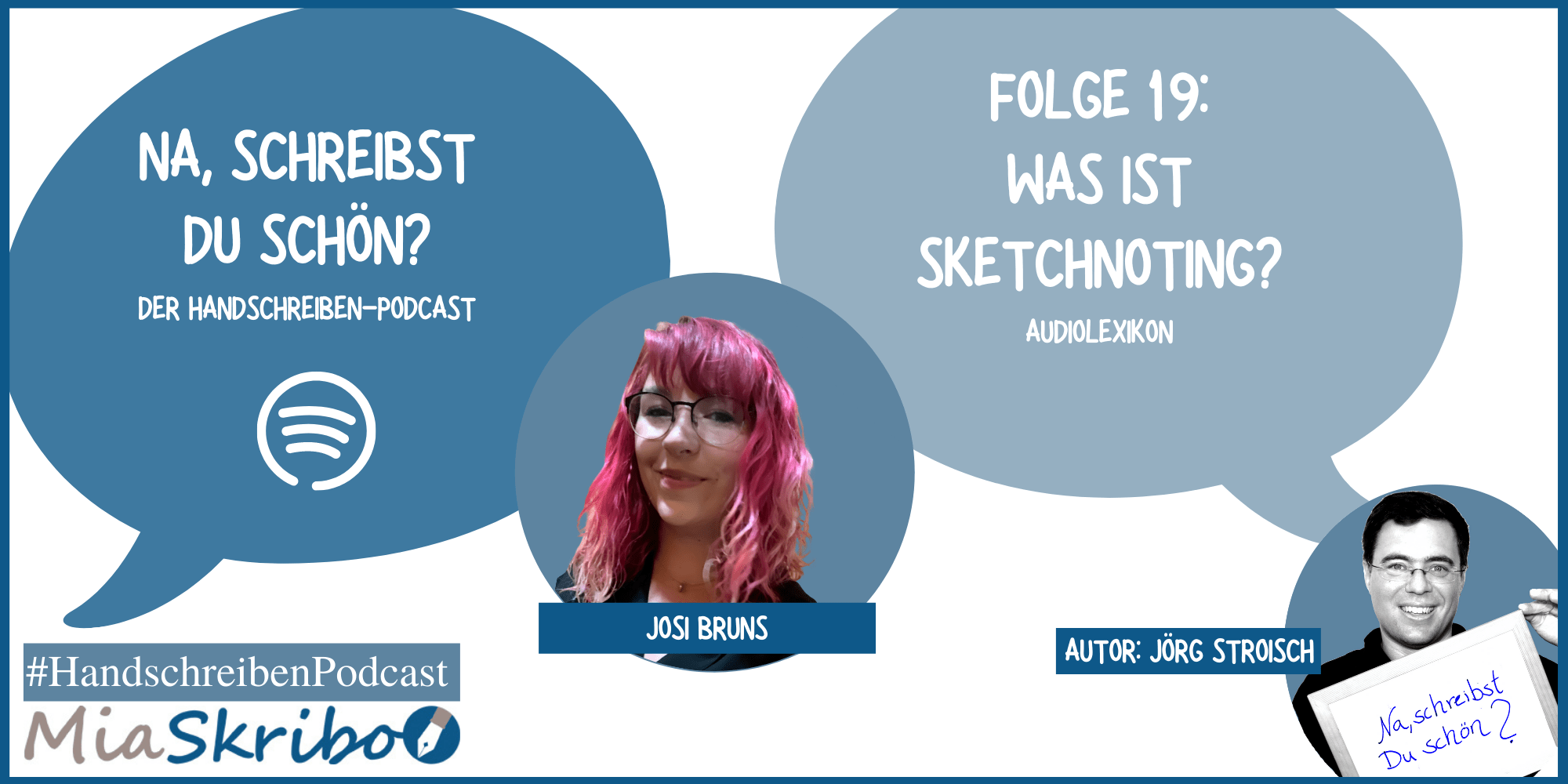 Josi Bruns erzählt in diesem Podcast, was Sketchnoting ist.