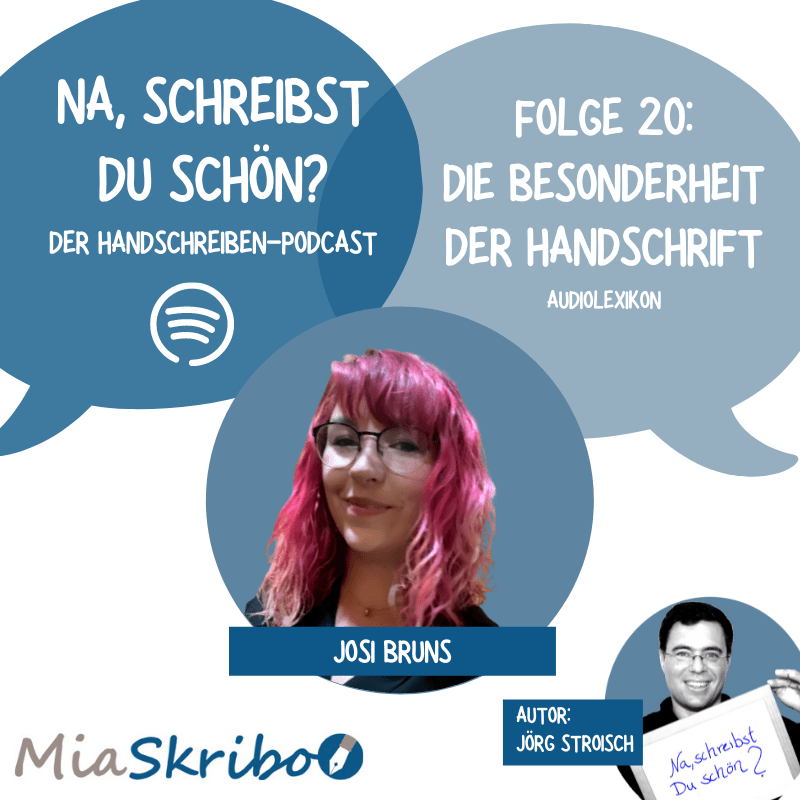 Podcast: Was Josi die Handschrift bedeutet Podcast: Was Josi die Handschrift bedeutet