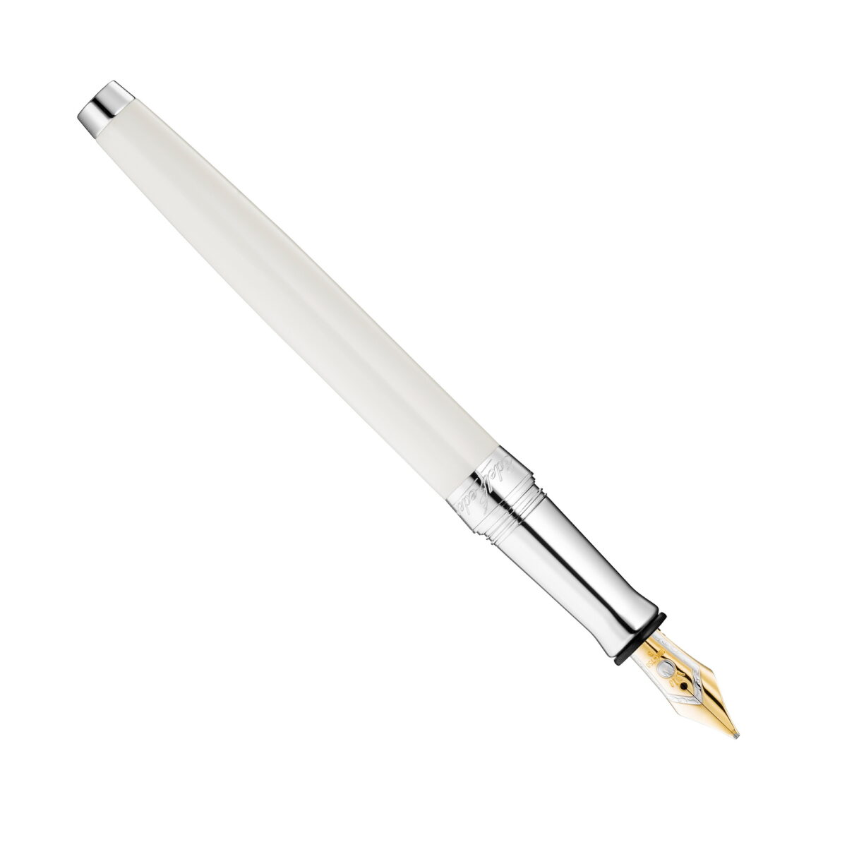 Produktfoto zu Waldmann Edelfeder champagner Füllfederhalter mit Goldlfeder (2366)