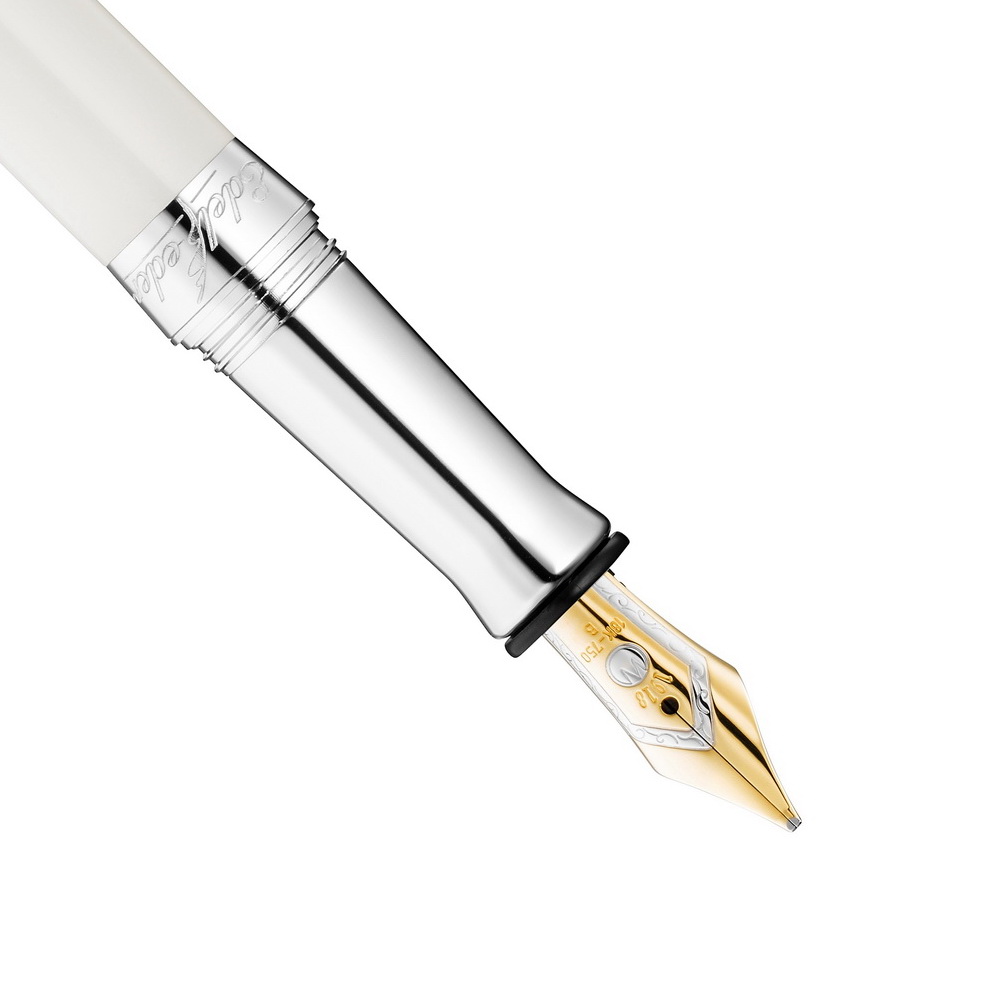 Produktfoto zu Waldmann Edelfeder champagner Füllfederhalter mit Goldlfeder (2366)