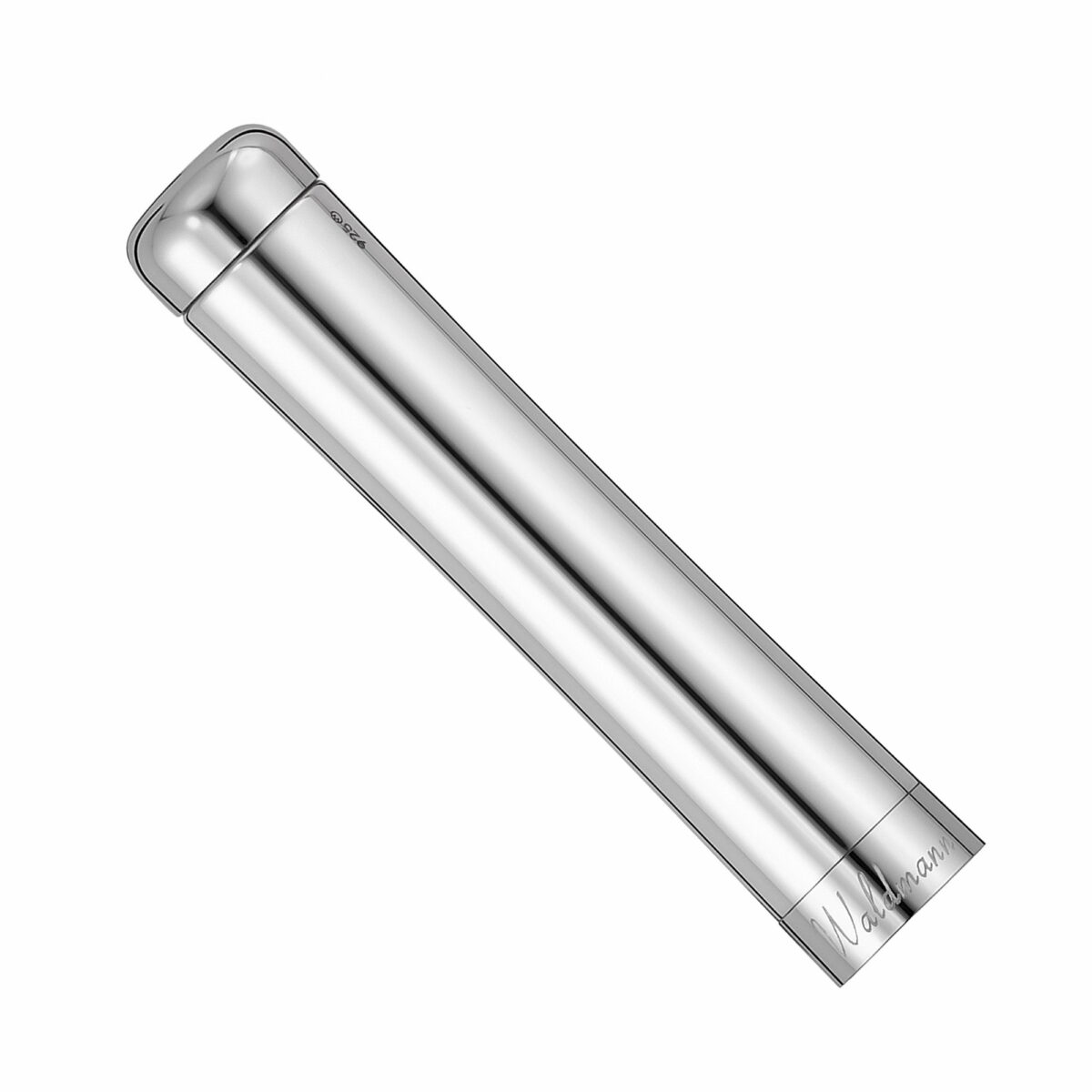 Produktfoto zum Tintenroller Voyager Silber von Waldmann (5729) Produktfoto zum Tintenroller Voyager Silber von Waldmann (5729)