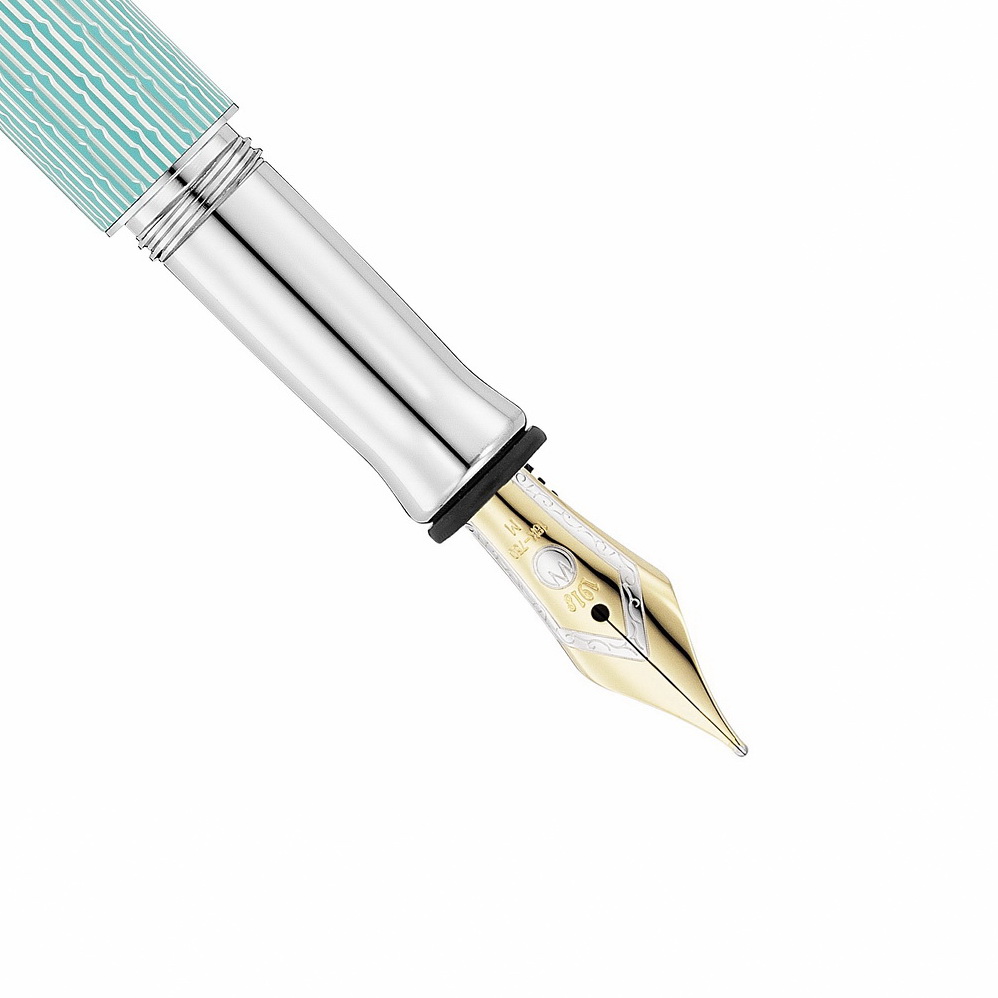 Produktfoto zum Füllfederhalter Tango von Waldmann im Imagination-Dekor in grün mit Goldfeder (7061)