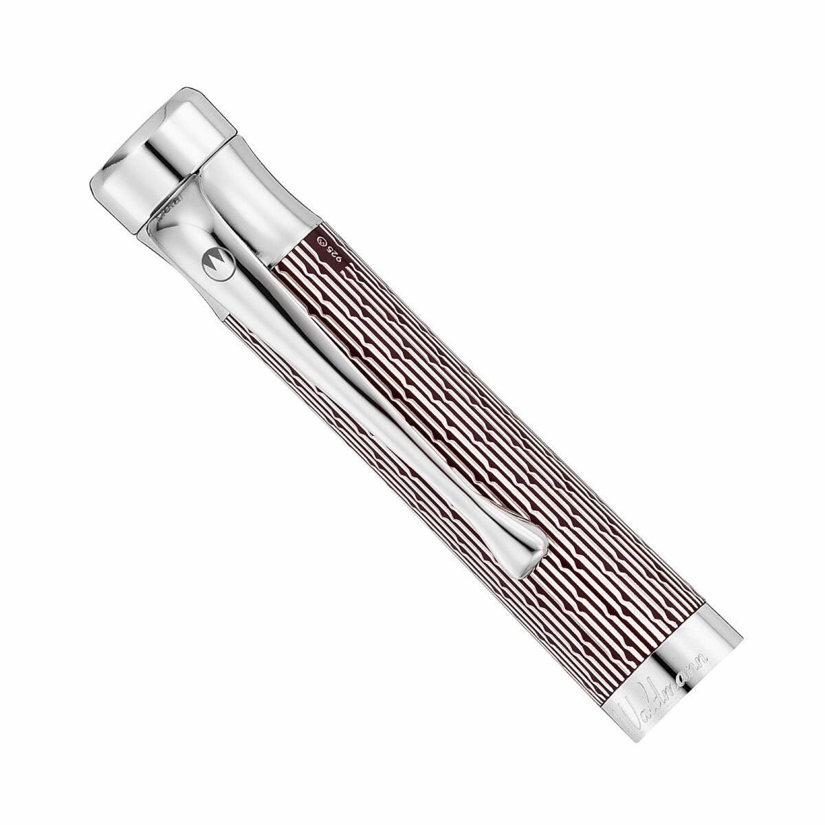 Produktfoto zum Füllfederhalter Tango von Waldmann im Imagination-Dekor in braun mit Stahlfeder (7067) Produktfoto zum Füllfederhalter Tango von Waldmann im Imagination-Dekor in braun mit Stahlfeder (7067)