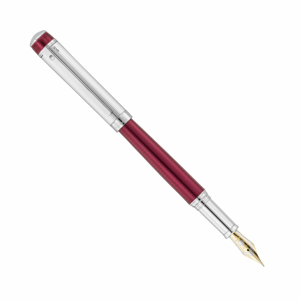 Produktfoto zu Waldmann Grandeur rot Füller mit Goldfeder (7815) Produktfoto zu Waldmann Grandeur rot Füller mit Goldfeder (7815)