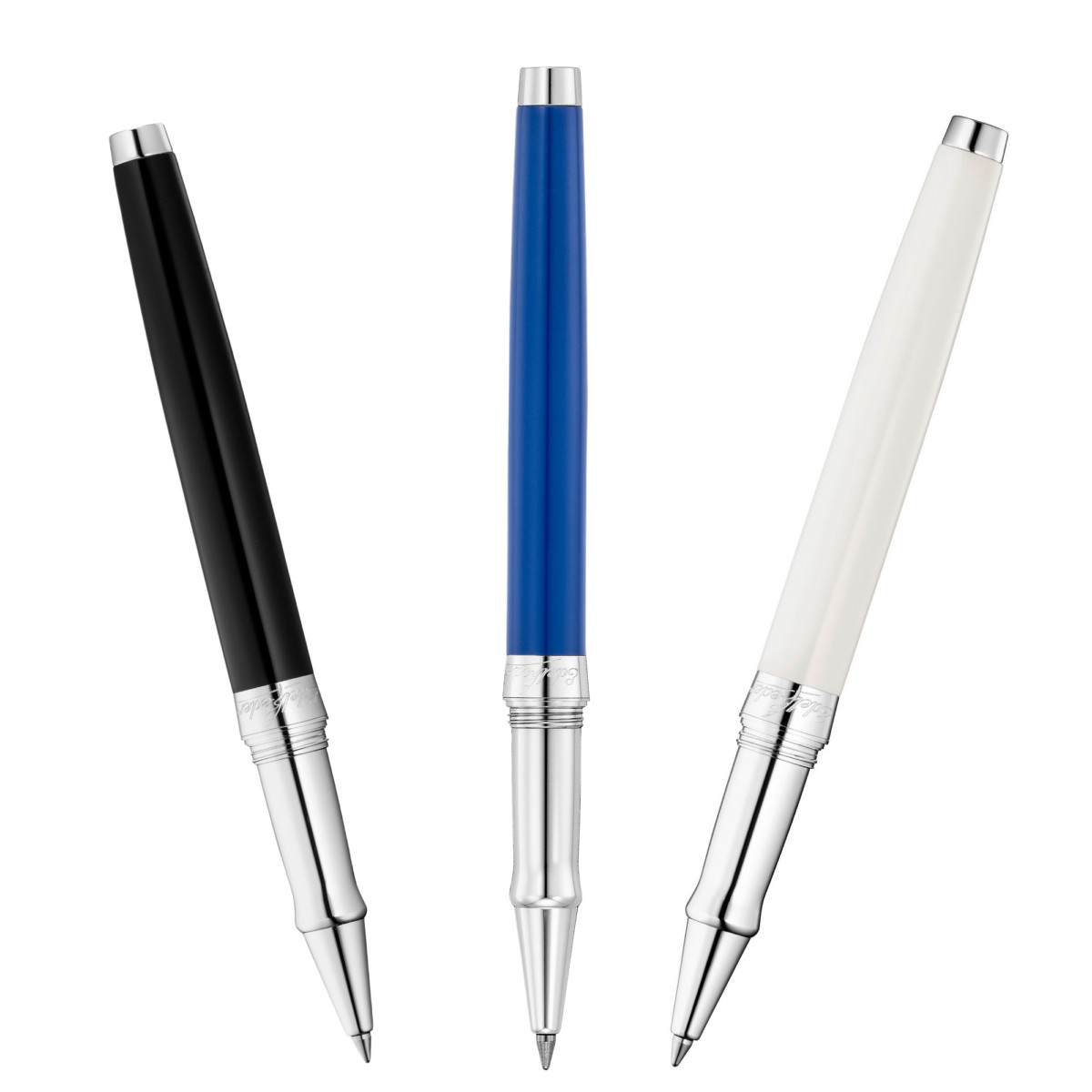 Der Tintenroller Edelfeder von Waldmann in allen seinen Varianten.