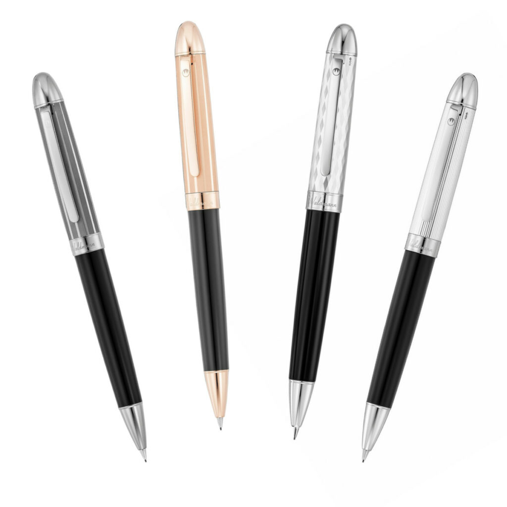 Der Bleistift Précieux von Waldmann in seinen verschiedenen Varianten.