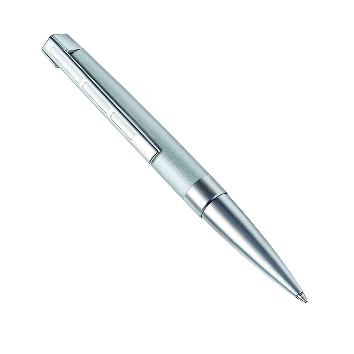 Produktfoto zum Kugelschreiber Metallum von Staedtler bei MiaSkribo (9PMM340B_9). / Product photo of the biro Metallum by Staedtler at MiaSkribo (9PMM340B_9).