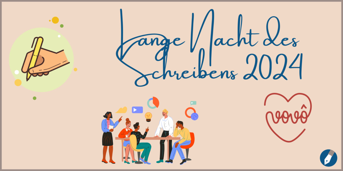 Die Lange Nacht des Schreibens findet am 8. Juni 2024 statt. (Quelle: MiaSkribo/canva.com)