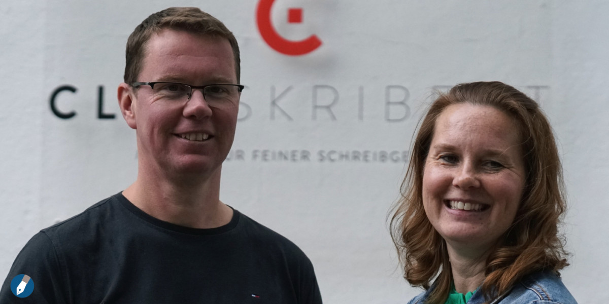 Cleo Skribent im Interview (v. l.): Mathias Weiß und Anja Weber.