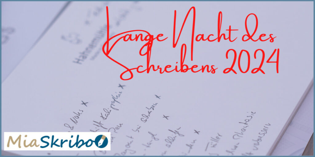 Die Ergebnisse der Langen Nacht des Schreibens 2024.