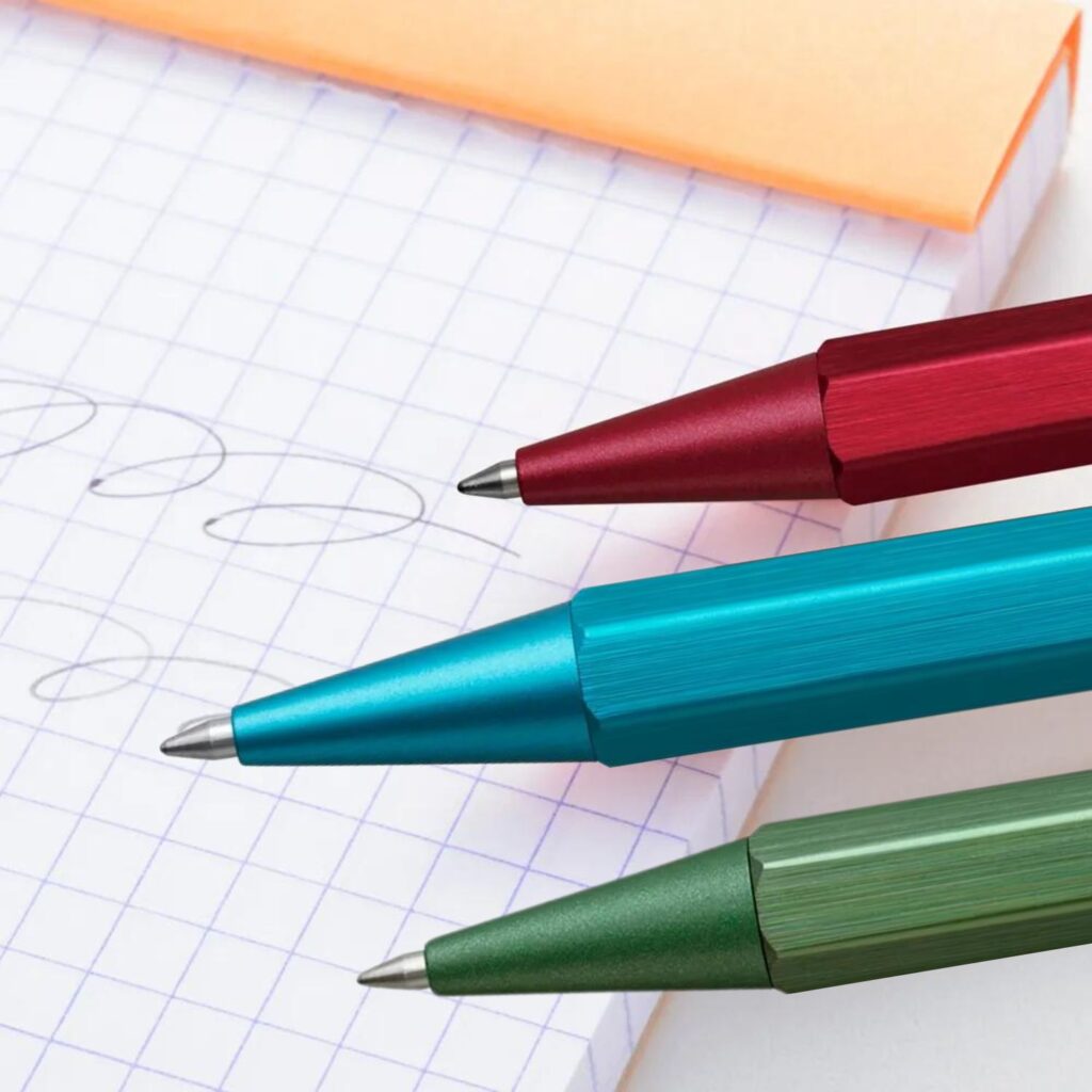 Produktfoto zum Kugelschreiber scRipt von Rhodia / product photo of the ballpoint pen scRipt from Rhodia.
