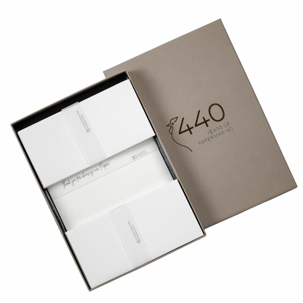 Produktfoto zum Hahnemühle 440th anniversary writing paper set / Product photo from the Hahnemühle 440th anniversary writing paper set (18301000)