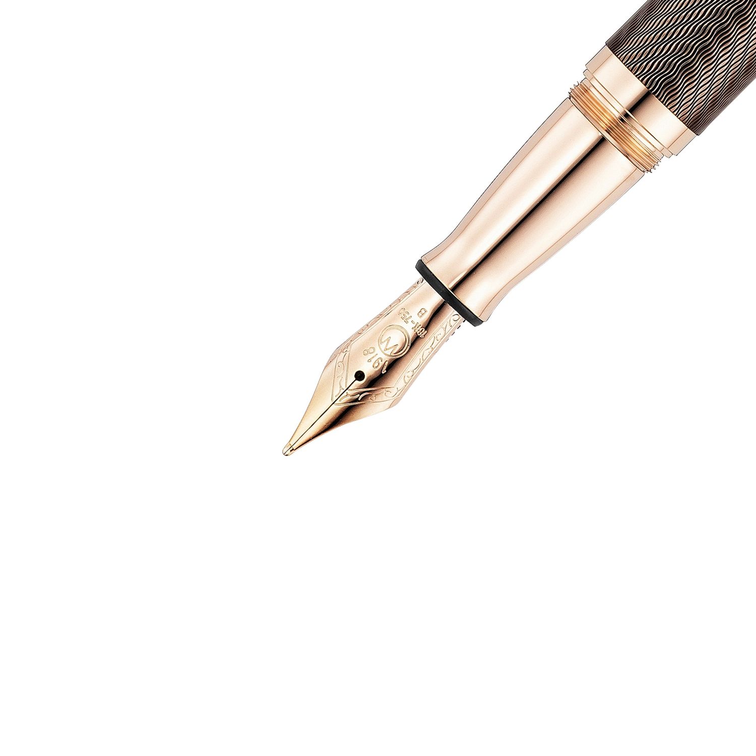 Produktfoto zum Waldmann Füllfederhalter Commander 25 mit Stahlfeder / product photo from the Waldmann fountain pen Commander 25 with a steal nip (10130)