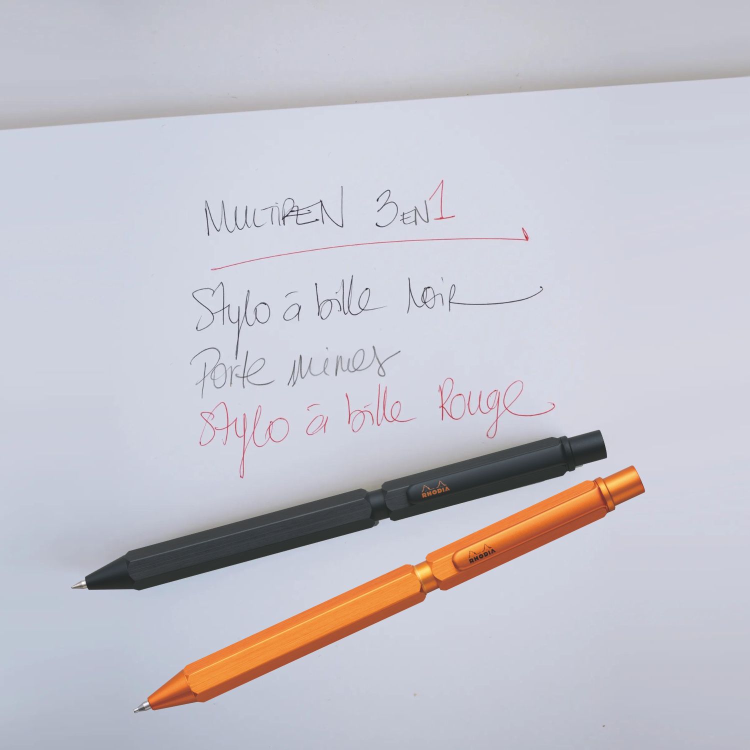 Produktfoto zum scRipt Multipen von Rhodia / product photo from scRipt Multipen from Rhodia. Produktfoto zum scRipt Multipen von Rhodia / product photo from scRipt Multipen from Rhodia.