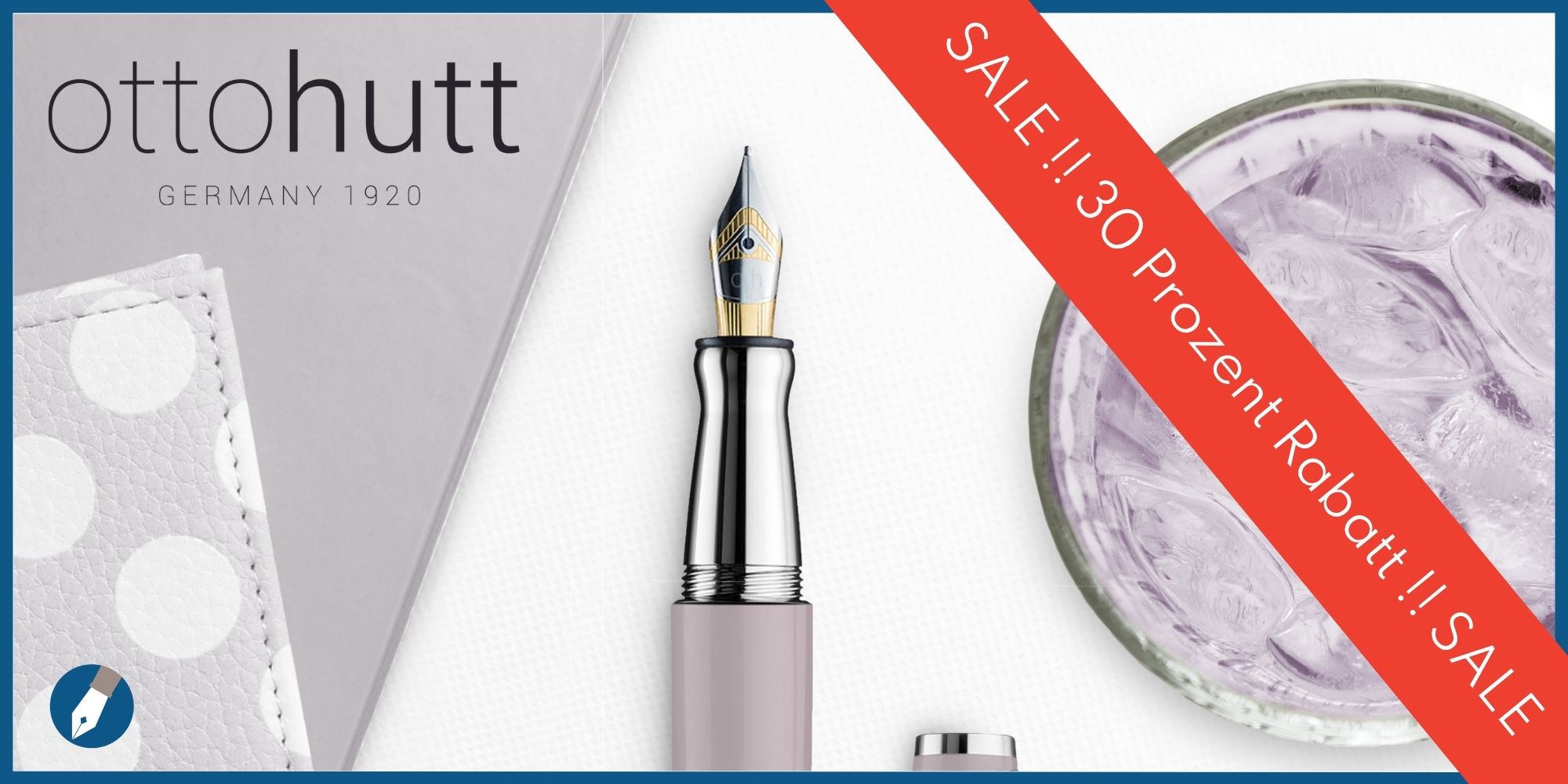Bei MiaSkribo gibt es zwischen dem 1. November und 28. November 2025 30 Prozent Rabatt auf Schreibgeräte von Otto Hutt.