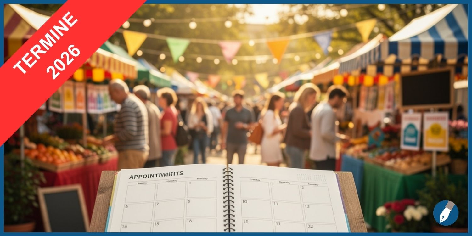 Auch 2026 ist MiaSkribo wieder an vielen Stellen vor Ort präsent.