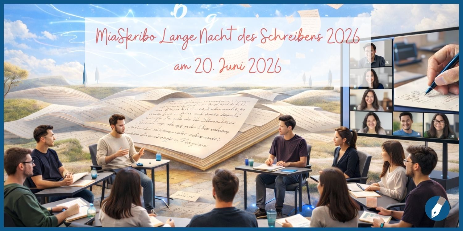 Die Lange Nacht des Schreibens findet am 20. Juni 2026 statt.