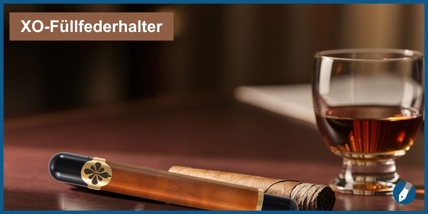 Ein schönes Schreibgerät ist der XO-Füllfederhalter von Diplomat.