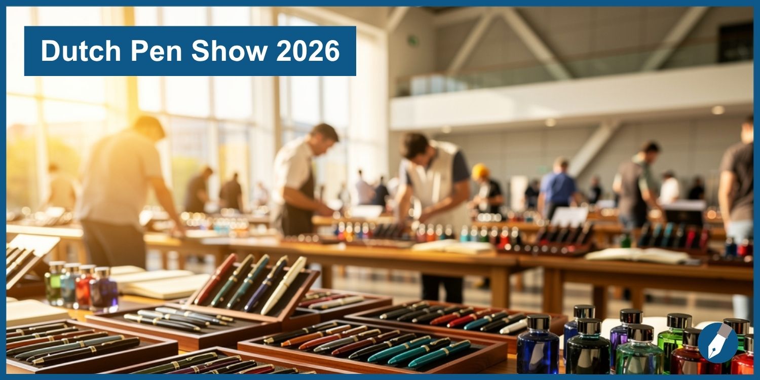 Illustration zum Artikel: Dutch Pen Show 2026: Treffpunkt für Schreibkultur und handwerkliche Vielfalt
