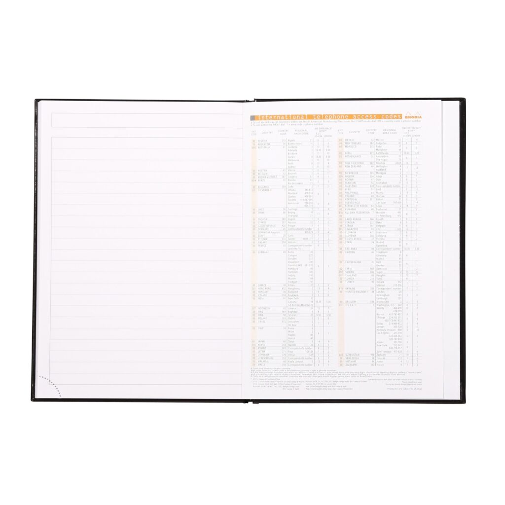 Produktfoto zum ctive Business Book von Rhodia in dem Produkt Format DINA5 / Product photo for ctive Business Book from rhodia in product format DINA5 (RH_119231C)