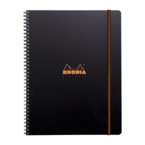 Produktfoto zum ctive ProBook mit Doppelspirale DINA4+ von Rhodia in der Produkt Lineatur liniert / Product photo for ctive ProBook with double spiral DINA4+ from rhodia in product ruling liniert (RH_119931C)