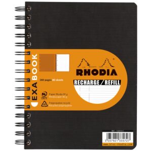 Produktfoto zum Exabook von Rhodia in der Produkt Variante refill in dem Produkt Format DINA5 in der Produkt Lineatur liniert / Product photo for Exabook from rhodia in product variant refill in product format DINA5 in product ruling liniert (RH_133576C)