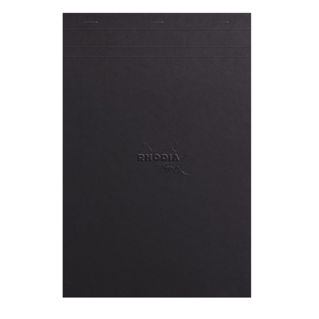 Produktfoto zum Marker Pad von Rhodia in der Produkt Variante grey maya in dem Produkt Format DINA4 in der Produkt Lineatur blanko / Product photo for Marker pad from rhodia in product variant grey maya in product format DINA4 in product ruling blanko (RH_