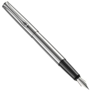 Produktfoto zum Esteem Füller in der Variante matt chrom in der Stärke B / Product photo for Esteem filler in variant matt chrom in nib size B (D20000286)