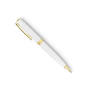 Produktfoto zum Excellence A2 Kugelschreiber in der Variante weiß perlmutt vergoldet / Product photo for Excellence A2 ballpoint pen in variant weiß perlmutt vergoldet (D40219040)
