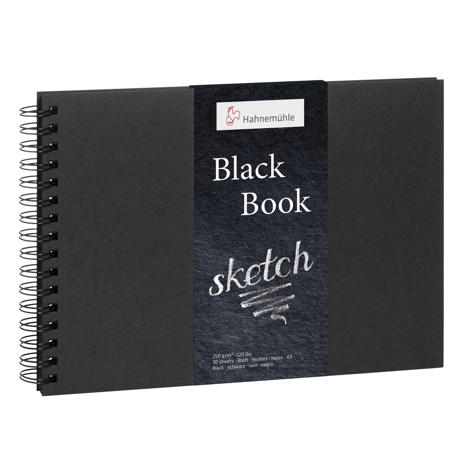 Produktfoto zu Hahnemühle Black Book von Hahnemühle / Product photo of Hahnemühle Black Book by Hahnemühle Produktfoto zu Hahnemühle Black Book von Hahnemühle / Product photo of Hahnemühle Black Book by Hahnemühle
