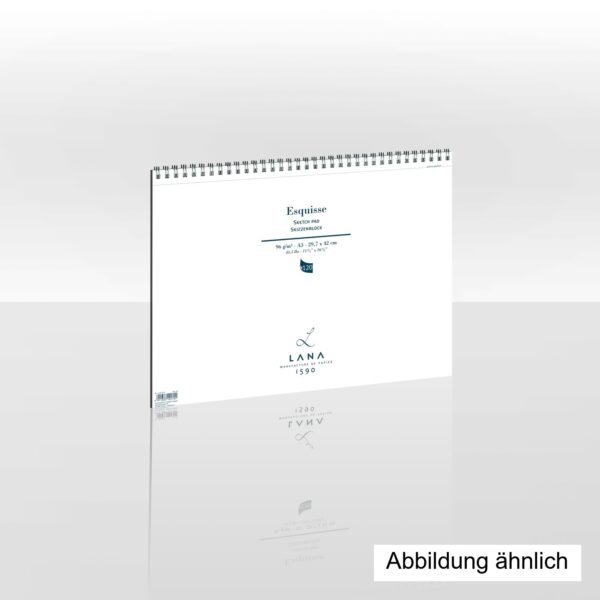 Produktfoto zu Hahnemühle Lana Esquisse in der Variante 60 blatt im Format DIN A5 von Hahnemühle. Abbildung ähnlich / Product photo of Hahnemühle Lana Esquisse in the variant 60 blatt in DIN A5 format by Hahnemühle. Representative image (15023576)