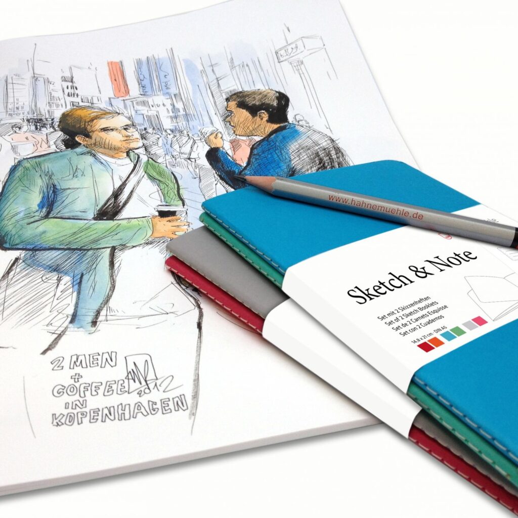 Produktfoto zu Hahnemühle Sketch & Note von Hahnemühle / Product photo of Hahnemühle Sketch & Note by Hahnemühle