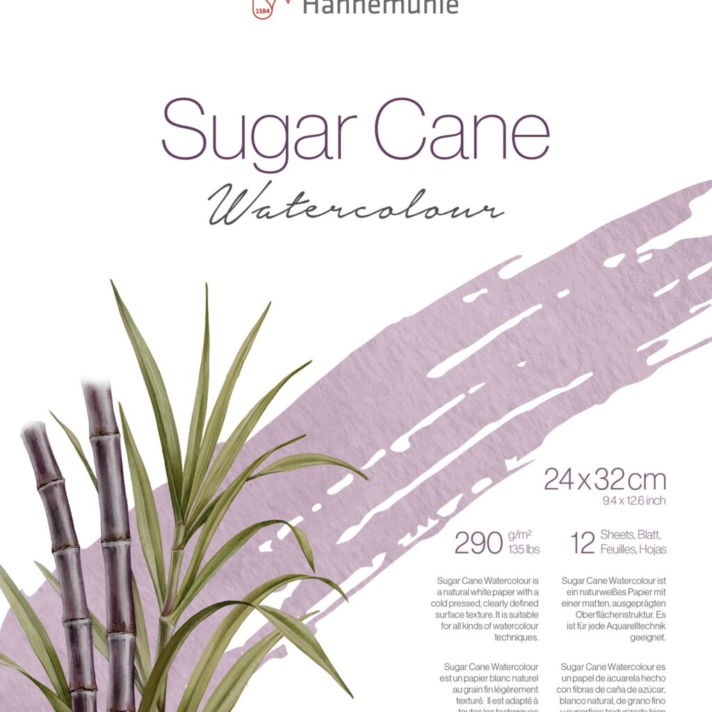 Produktfoto zu Hahnemühle Sugar Cane Watercolour von Hahnemühle / Product photo of Hahnemühle Sugar Cane Watercolour by Hahnemühle