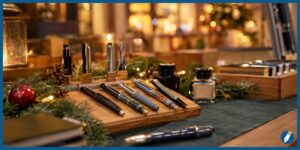 MiaSkribo wird wieder auf dem Weihnachtsmarkt auf Schloss Eulenbroich sein (KI-generiertes Schmuckbild)